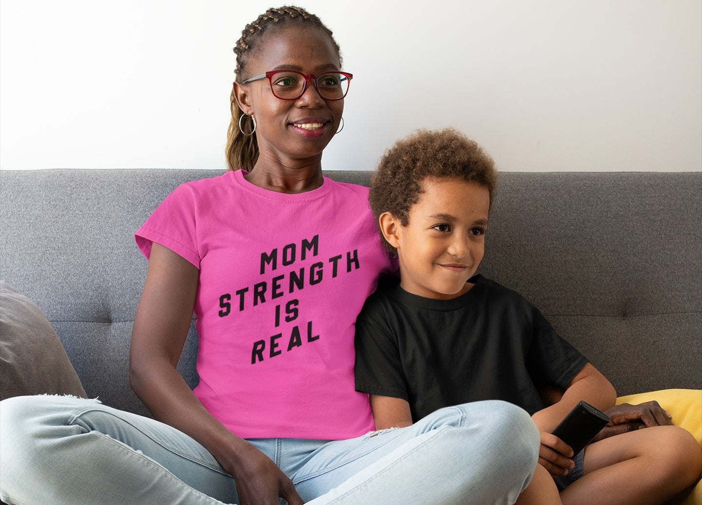 Mom Strength Is Real - T-Shirt