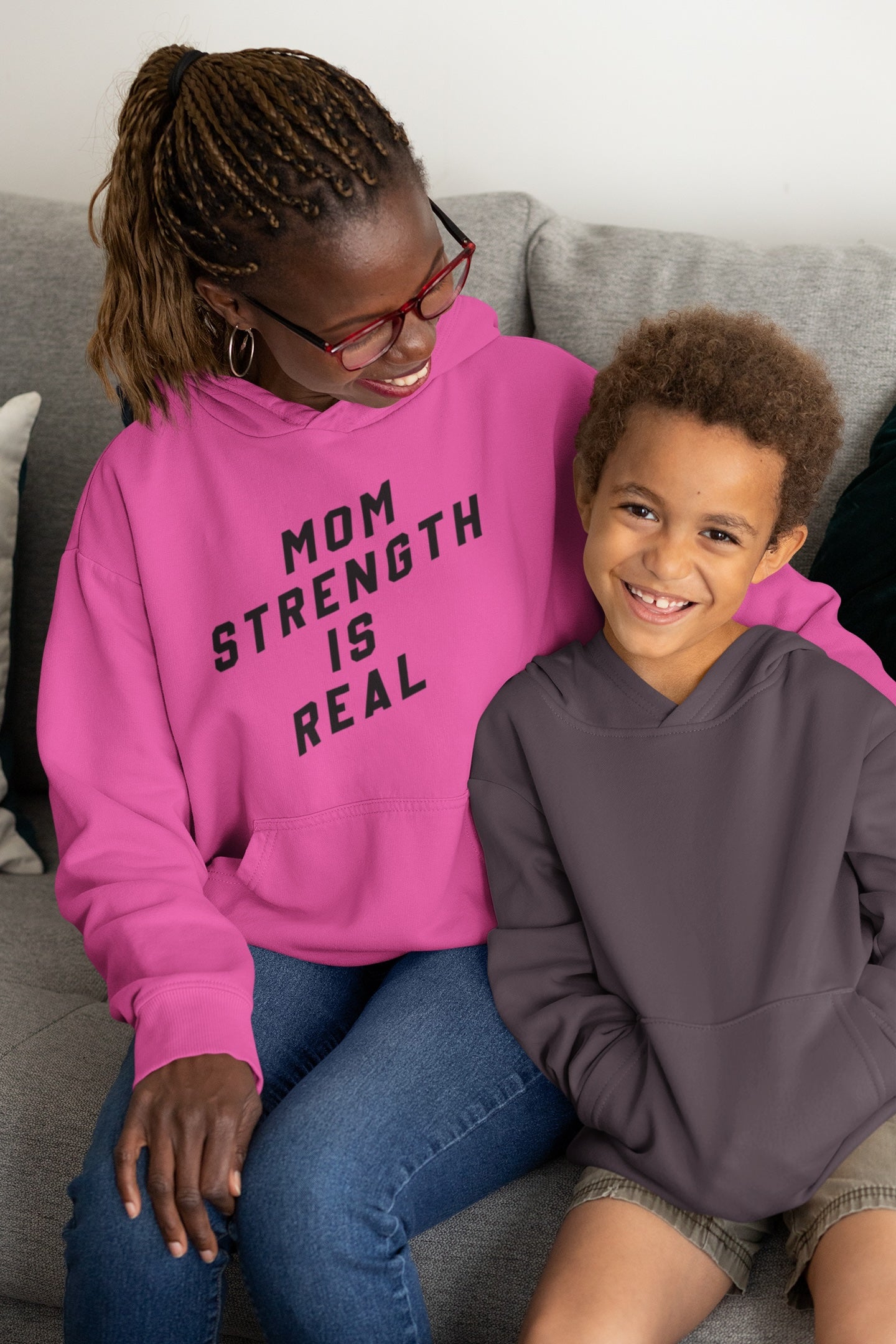 Mom Strength Is Real - Hoodie